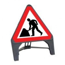 Men at Work Q Sign 750mm